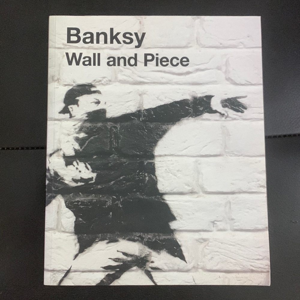 Bansky Wall and Piece Softcover Book 🎨 Graffiti Art Inspiration for Your Space